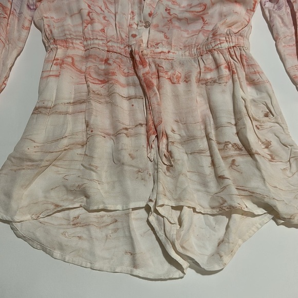 NWOT Young Fabulous & Broke Purple & Pink Ombré Romper Size M - Picture 8 of 16